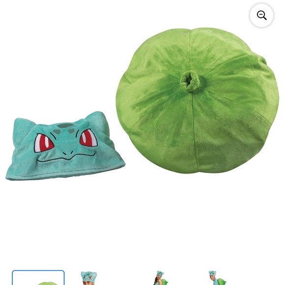 NWT unisex Pokemon 2pc Bulbasaur Accessory Kit (14+) - Picture 3 of 5